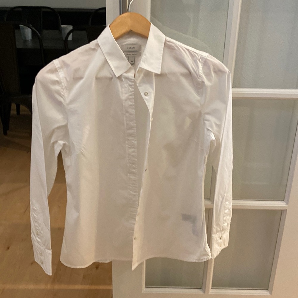 J Crew stretch perfect Oxford